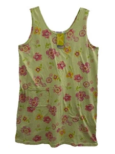 Fresh Produce Sweet Poppies Tank Dress Shoreline Green Sleeveless XL NWT - Picture 1 of 6