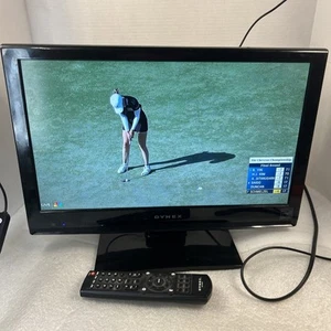 Dynex DX-L19-10A 19" Widescreen HDMI LCD HDTV TV Monitor Television W/ Remote - Picture 1 of 14