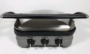 Cuisinart GR-4N 5-in-1 Griddler Panini Press Grill Tested Works - Picture 1 of 13