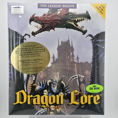 Dragon Lore: The Legend Begins, 1994, Big Box, New & Sealed - Image 1 of 4