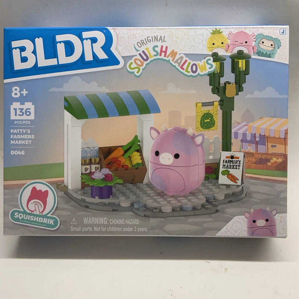 BLDR Original Squishmallows Avery's Ball Game Building Set # 0044