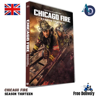 Chicago Fire Season Thirteen 13 Complete TV Series DVD Fast Delivery UK