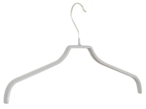 Coat Hangers Metal Hangers Textile Hangers with Rubber Coating 43cm - 2500pcs - Picture 1 of 3