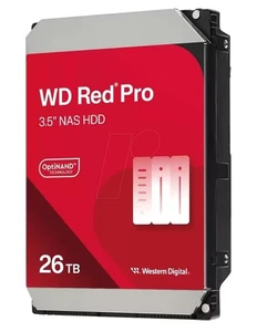 Western Digital WD 26TB Red Pro NAS SATA HDD Interne Festplatte HDD-WD260KFGX - Bild 1 von 5