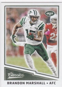 2017 Classics Glossy BLUE BACK #4 BRANDON MARSHALL #134/175 - Picture 1 of 1