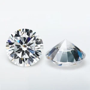 1000 Stck. 0,7 ~ 20 mm Rund Weiß AAAAA Lose CZ Stein Zirkonia Für Schmuck Zum Selbermachen - Bild 1 von 3