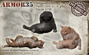 Armor35 1/35 Cats Set #6 (3pcs) - Picture 1 of 1