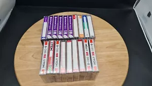 19 x gebrauchte Hitachi TDK Sony Maxell gebrauchte Leerkassette Tape Restposten - Bild 1 von 10