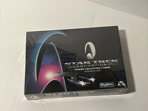 Star Trek Generations Cinema Collectors Cards SkyBox 1994 216 cards with box - Picture 1 of 3