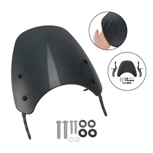 Windshield Windscreen for KAWASAKI Eliminator 500 2024-2025 black - Picture 1 of 11