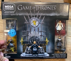 Mega Construx Black Series Game of Thrones: The Iron Throne Building Set NIB 260 - Picture 1 of 8
