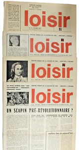 FREIZEITZEITZEITSCHRIFT THEATER HAUS DER KULTUR von CAEN JO TREHARD 4 NUMMERN 1965 - Bild 1 von 5