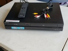 Sony RDR-VX555 DVD VCR Combo Player With Remote Black ~Tested~