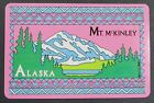 Mt Mckinley Alaska Illustration Single Swap Playing Card 9 Diamonds