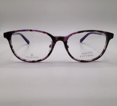 Marco óptico de plástico púrpura Habana Swarovski SK 5378-D 055 53-17-145 Foto 1 de 4