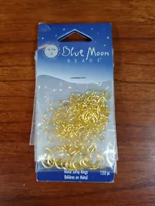 Blue Moon Beads Metal Jump Rings Findings 120 pc - Picture 1 of 3