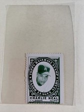 Charlie Neal Los Angeles Dodgers 1961 Topps Baseball Stamp