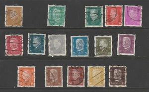 Germany Scott# 366-384 Used NO 367,369,or 373 - Imagen 1 de 2