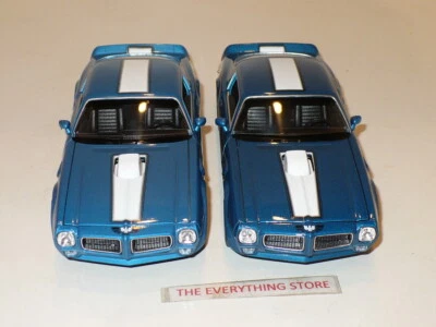 WELLY 72 PONTIAC FIREBIRD TRANS AM 455 H.O. 1:24 LIGHT BLUE NO BOX FREE SHIP - Image 1 of 4