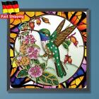 5D DIY Teilweise speziell geformter Bohrer Diamantmalerei Vogel Buntglas Home Ar