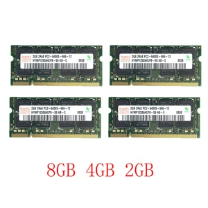 8GB 4GB 2GB 1GB DDR2 800MHz 200Pin CL6 SO-DIMM RAM Laptop Memory For Hynix LOT - Picture 1 of 13