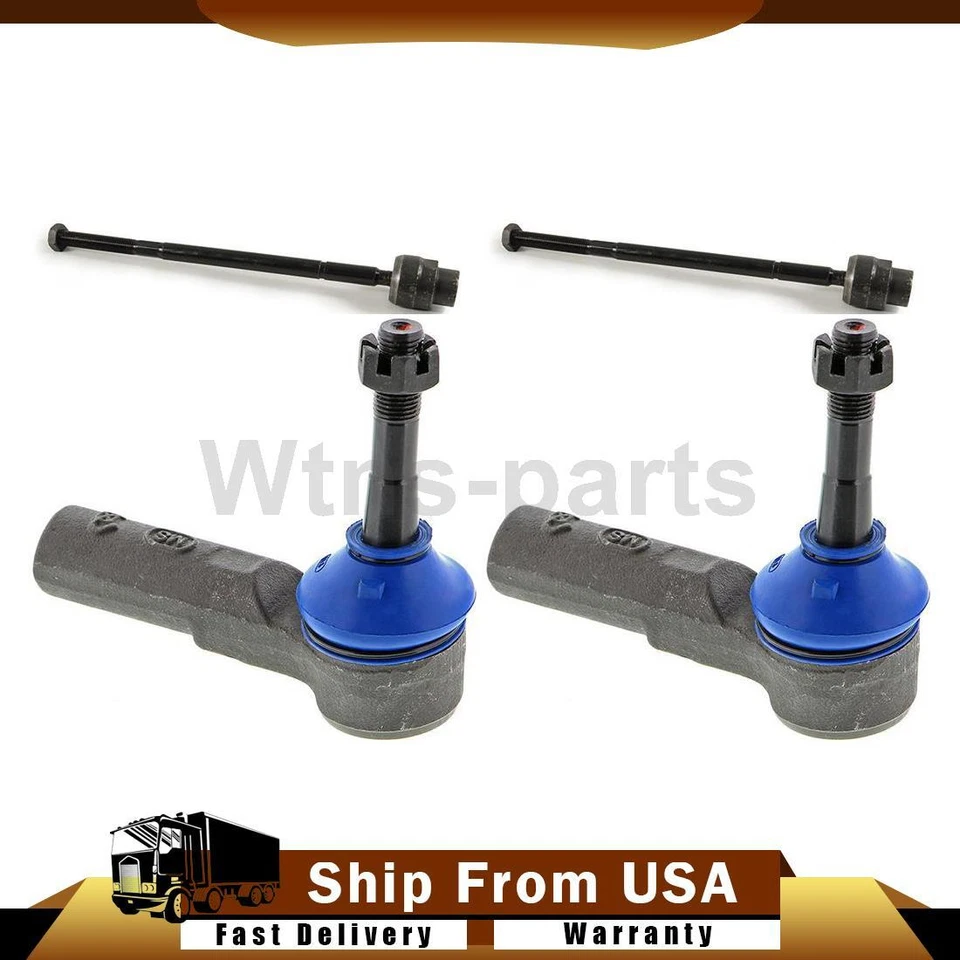 Extremos de barra de amarre exterior interior delantero 4x para Chevrolet Monte Carlo 1995 1996 1997 3,1 L Foto 1 de 4