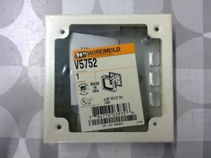 Wiremold V5752 1-3/8" Alarm Device Box, Ivory **Free Shipping** - Picture 1 of 2