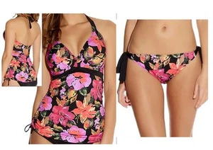 Fantasie Floral Boracay Xtralife Tankini 32D 32DD & 34D Top & M bottoms rrp £93 - Picture 1 of 1