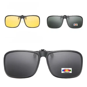 Mens Women's Polarised Driving Fishing Sports Golf Clip On Fashion Sunglasses - Picture 1 of 22