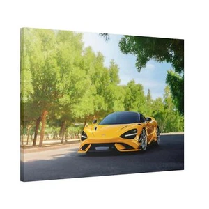 McLaren 765LT High Resolution Museum Quality Horizontal Canvas Print #003 - Picture 1 of 10