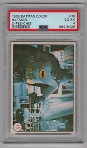 BATMAN 1966 BATMAN COLOR O-PEE-CHEE 1966 Nº 18 PSA 4 93652 - Imagen 1 de 3