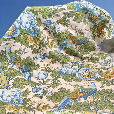 Hero JC Peacock Floral Foliage Pattern Vintage Mid Century 49” X 32”  Colorful - Image 1 of 4