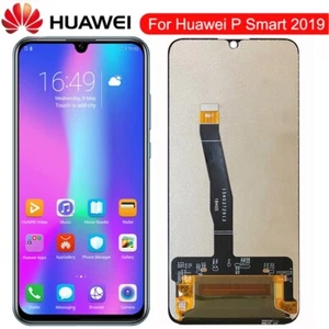 Huawei P Smart 2019 POT-LX1 digitalizador táctil de repuesto pantalla LCD negro - Imagen 1 de 1