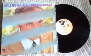 T LP VINYL RECORD CHARLES AZNAVOUR NON JE N'AI RIEN OUBLIE 12 INCH - Picture 1 of 3