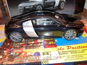 09216BK KYOSHO 1 /18 AUDI R8 5.2FSI QUATTRO BLACK NEW SHIPPING WORLDWIDE - Picture 1 of 12
