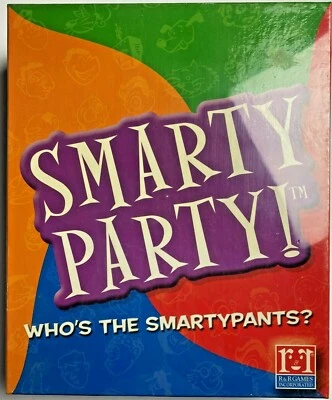 NEW Second Edition Smarty Party Who's The SmartyPants? Game 2003 Sealed Gift Toy - Image 1 of 2