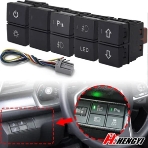 Dashboard Dash Control LED Push Button Switch Fit Honda Civic CR-V Accord 2016+ - Picture 1 of 14