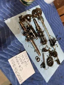 1982 HONDA ATC200 ATC 200 E TRANSMISSION PARTS SHIFT FORKS AND GEARS PARTS 075 - Picture 1 of 13
