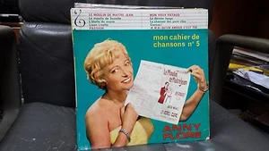 Anny Flore - Mon Cahier De Chanson n° 5 Vinyle 10" 25 cm VG/EX AT 1125 - Imagen 1 de 1