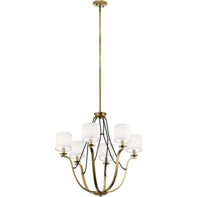 Kichler Lighting - Six Light Chandelier - Chandelier 1 Tier Medium - Thisbe - 6 - Image 1 of 4