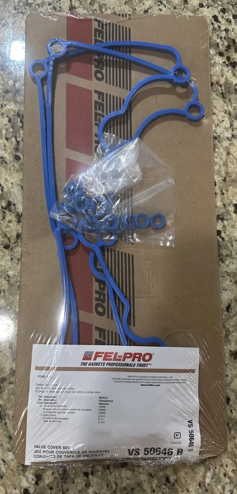 Conjunto de junta de tampa de válvula Fel-Pro VS 50646 R para 05-10 Ford Mustang - Imagem 1 de 2