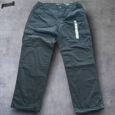 Pantalones tácticos 5.11 para hombre 40x32 negros calce relajado carga utilitaria ropa de trabajo Foto 1 de 4