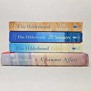 Elin Hilderbrand Lot Matchmaker 28 Summers Golden Girl Summer Affair - 4 Books - Picture 1 of 24