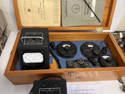 Boonton Measurements Corporation Model 59 Megacycle Meter  Very Nice  See Photos - Image 1 of 4