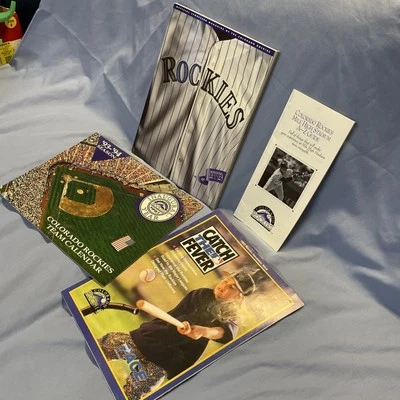 Colorado Rockies 1993 Lot Program Magazine Calendar Stadium Guide MLB Collection - Image 1 of 4