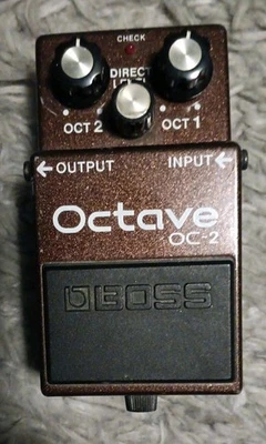 BOSS OC-2 Octave Guitar Bass Effect Pedal Made in Taiwan - Image 1 of 4