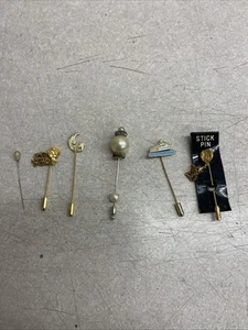 Vintage Hutnadel 6 Stück #3 - Bild 1 von 4