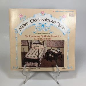 Millie's Old-fashioned Mini Quilts Patterns 1981 Bk #7394 HARD TO FIND / RARE! - Picture 1 of 6