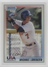 2010 Bowman Chrome USA Stars Refractor /500 Michael Lorenzen #USA-8