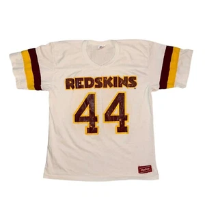 Vtg Rawlings Size L Redskins V Neck Shirt Made In USA - Picture 1 of 5